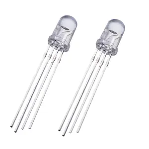 Rgb Diode Multicolor 4Pin 5mm RGB Led Dip Diode Light Lamp Tricolor Round Common Anode LED 5 Mm Light Emitting Diode