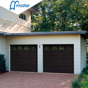 Porte de garage sectionnelle en acier et mousse PU combinée, personnalisée par les fabricants, pour l'Amérique du Nord - Product Image 2