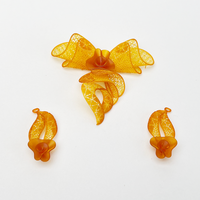 Penjualan laris resin ekstra plastik permukaan halus resin cetak 3D presisi tinggi untuk perhiasan
