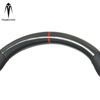 Volante de Fibra de Carbono Compatible con Mercedes Benz Clase A, B, E, GLA, CLA, GLC, GLS, GLE, Clase C W205, W204, W206, Actualización del Modelo Antiguo al Nuevo