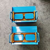 Machine manuelle simple pour la fabrication de briques non cuites, facile à utiliser, moule manuel mini pour blocs de béton creux emboîtables
