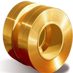 <b>Polished</b> 1mm 2mm 3mm 5mm 8mm Roll of <b>Brass</b> Metal Strip Manufacturer - Product Image 1