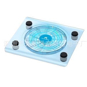 Mikuso Laptop Cooler 26.5x24.5 Cm Silent Crystal Fan For Laptops Ultrabooks <b>Gaming</b> Laptops - Product Image 5