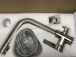 Chrome Đồng Nhà Bếp Undersink Uống Máy Lọc Nước Uống Vòi Nước Thẩm Thấu Ngược Linh Hoạt Tap RO Nước Hệ Thống Lọc - Product Image 4