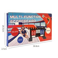Tableau de score portable pour baseball, tennis, basketball, volleyball, jusqu'à 99 points, pour les sports en intérieur et en extérieur, les périodes de jeu