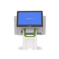 Terminal de point de vente portable haute vitesse à écran tactile 15,6 pouces Windows/Android avec affichage client