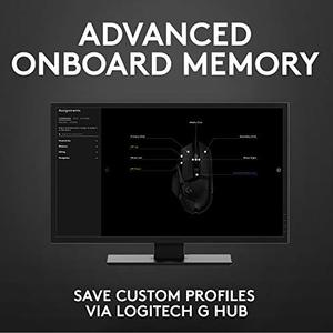 Logitech G502 HERO Wired Gaming <b>Mouse</b> Hero Lightspeed 25600dpi Gaming - Product Image 3
