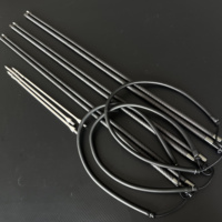 SEEHOO Lance de pêche sous-marine légère, connexion à vis, 80 cm, section unique, pointe en acier inoxydable, pour la pêche au harpon