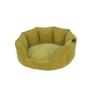 سرير كلاب بيضاوي من قماش الكوردروي الناعم والدافئ، يدعم تخصيص الألوان - Product Image 2