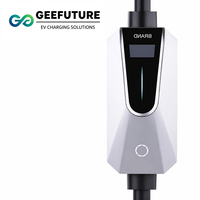 Chargeur EV 22 kW pour J1772 Type 1 Type 2, chargeur de niveau 2 avec module Dlb, chargeur EV portable intelligent, station de recharge
