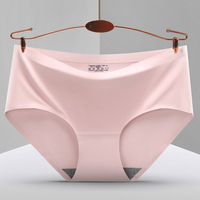Culotte Sans Couture Femme Sexy, Slip en Soie Glacée, Tanga Femme, Lingerie Sexy String Femme, Bragas