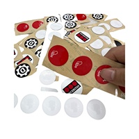 Étiquette papier NFC passive HF NTAG215 pour hôtel, étiquette RFID intelligente couleur, impression et codage, autocollant 13,56 MHz anti-métal, mini-étiquette en rouleau