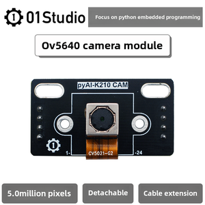 ชิปบอร์ด 01studio Ov5640 โมดูลกล้อง 5 ล้านพิกเซลสำหรับการมองเห็นด้วยเครื่องจักรและการเรียนรู้ปัญญาประดิษฐ์ด้วยบอร์ด K210 OV56 - Product Image 4
