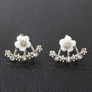 Pendientes de Cristal Coreanos de Moda Sencilla y Económicos al por Mayor 2019, Pendientes de Flor para Mujer - Product Image 6