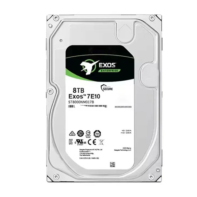 HDD ST8000NM017B 7200 RPM 8TB 6.0Gb/s 256MB Cache 3.5 Inch Enterprise Hard Drive ST8000NM017B