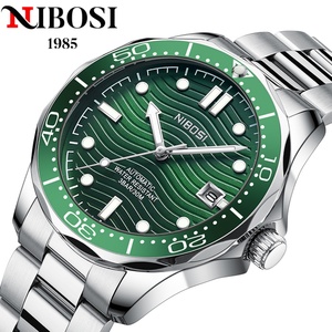 Reloj Mecánico Automático de Lujo para Hombre, Marca 2593, Nuevo, con Fecha, Caja y Correa de Acero Inoxidable, Resistente al Agua, Luminoso - Product Image 1
