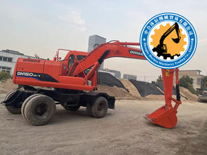 Doosan Venta caliente de segunda mano Doosan DH150 Excavadora usada en buenas condiciones Excavadora de ruedas - Product Image 5