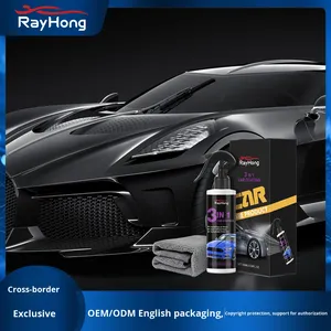 RA-E01-0130-01 de Rayhong 3-en-1 Spray de peinture de <span class=keywords><strong>voiture</strong></span> Formule liquide éclaircissant la surface de la <span class=keywords><strong>voiture</strong></span> Protection anti-poussière Polissage de 3 ans - Product Image 5