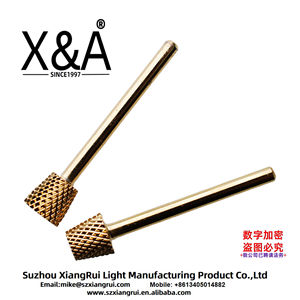 Superscherpe Omgekeerde Kegelvorm Goudgecoate Pedicure Carbide Nagelboor Langdurig Product - Product Image 2