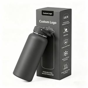 Factory Custom Logo 32oz Double Wall Insulated Sports Flasks Drinkware Vacuum Stainless Steel <b>Water</b> <b>Bottles</b> for Outdoors - Product Image 3