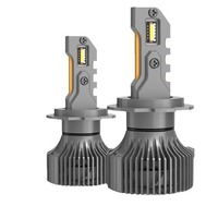 Phares LED de voiture SunRise ZFS92 9012/HIR2 12V 90W 8800LM 6000K IP68 Étanche Nouveau Plug-and-Play Adaptation Universelle FCC RoHS CE