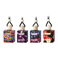 Diffuseur d'arômes pour voiture Rafraîchisseur d'air pour voiture Logo personnalisé Parfum Diffuseur de luxe Bouteille Accessoires pour voiture Décoration intérieure Odeur suspendue
