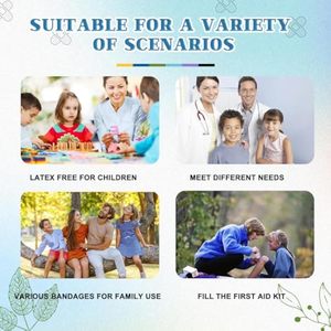 Гибкие тканевые клейкие бинты дышащие эластичные повязки для поддержки суставов пальцев в ассортименте - Product Image 6