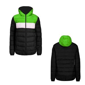 Veste bouffante coupe-vent bicolore pour hommes veste à bulles rembourrée hiver matelassée manteau décontracté manteau en duvet vêtements de sport respirant - Product Image 3