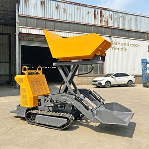 Dump crawler dump truck farm farm moving truck small hydraulic lifting crawler truck - Product Image 4