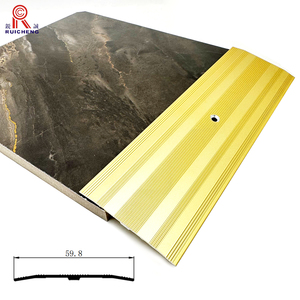 Profilé <span class=keywords><strong>de</strong></span> transition en aluminium pour <span class=keywords><strong>seuil</strong></span> <span class=keywords><strong>de</strong></span> <span class=keywords><strong>porte</strong></span>, revêtement <span class=keywords><strong>de</strong></span> sol <span class=keywords><strong>stratifié</strong></span> plat, bandes <span class=keywords><strong>de</strong></span> sol - Product Image 4