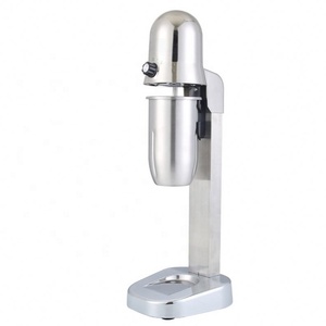 Mezclador de batidos de leche automático comercial de acero inoxidable, máquina de batidos eléctrica para tienda de alimentos - Product Image 1