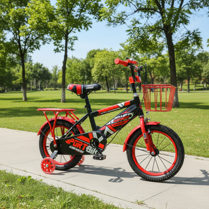Bicicletta per <span class=keywords><strong>Bambini</strong></span> OEM da 3-14 Anni, 12 14 16 18 Pollici, Bici da <span class=keywords><strong>Montagna</strong></span> per <span class=keywords><strong>Bambini</strong></span> <span class=keywords><strong>con</strong></span> 4 Ruote di Supporto e Cestino <span class=keywords><strong>in</strong></span> Metallo, Bicicletta per <span class=keywords><strong>Bambini</strong></span> - Product Image 6