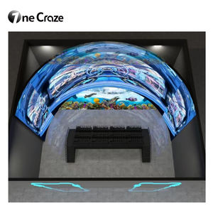 Nueva tecnología 180 ° Naked-Eye 9D Motion Cinema, 32 películas para experiencias inmersivas Experiencia de <span class=keywords><strong>vuelo</strong></span> con pies flotantes - Product Image 3