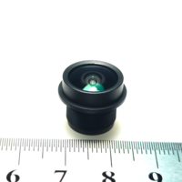 2.3mm F2.0 166 °   Lente Ojo de Pez Ultra Gran Angular M12 OKS-3016 IP68 Impermeable para Cámara de Coche, Cámara Panorámica ADAS CCTV