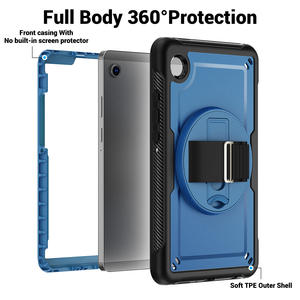 Nouveauté Étui de <span class=keywords><strong>protection</strong></span> complet à rotation 360° avec bandoulière et béquille pour <span class=keywords><strong>Samsung</strong></span> A11 <span class=keywords><strong>8</strong></span>.7 A9 Plus - Product Image 6