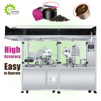 Machine de remplissage et de scellage automatique de capsules de café/thé électrique ZXSMART, haute précision, acier inoxydable, emballage de produits chimiques
