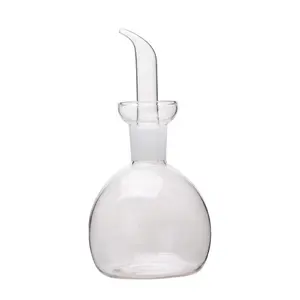 油喷雾器套装盐胡椒瓶油喷雾瓶套装透明玻璃容器