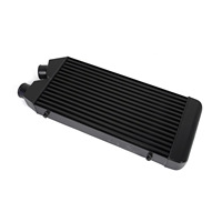 Radiador de Coche Intercooler de Instalación en el Mismo Lado para Mustang/Nissan 280Z/Eclipse-530x280x76MM-63MM Admisión Turboalimentada Modificada