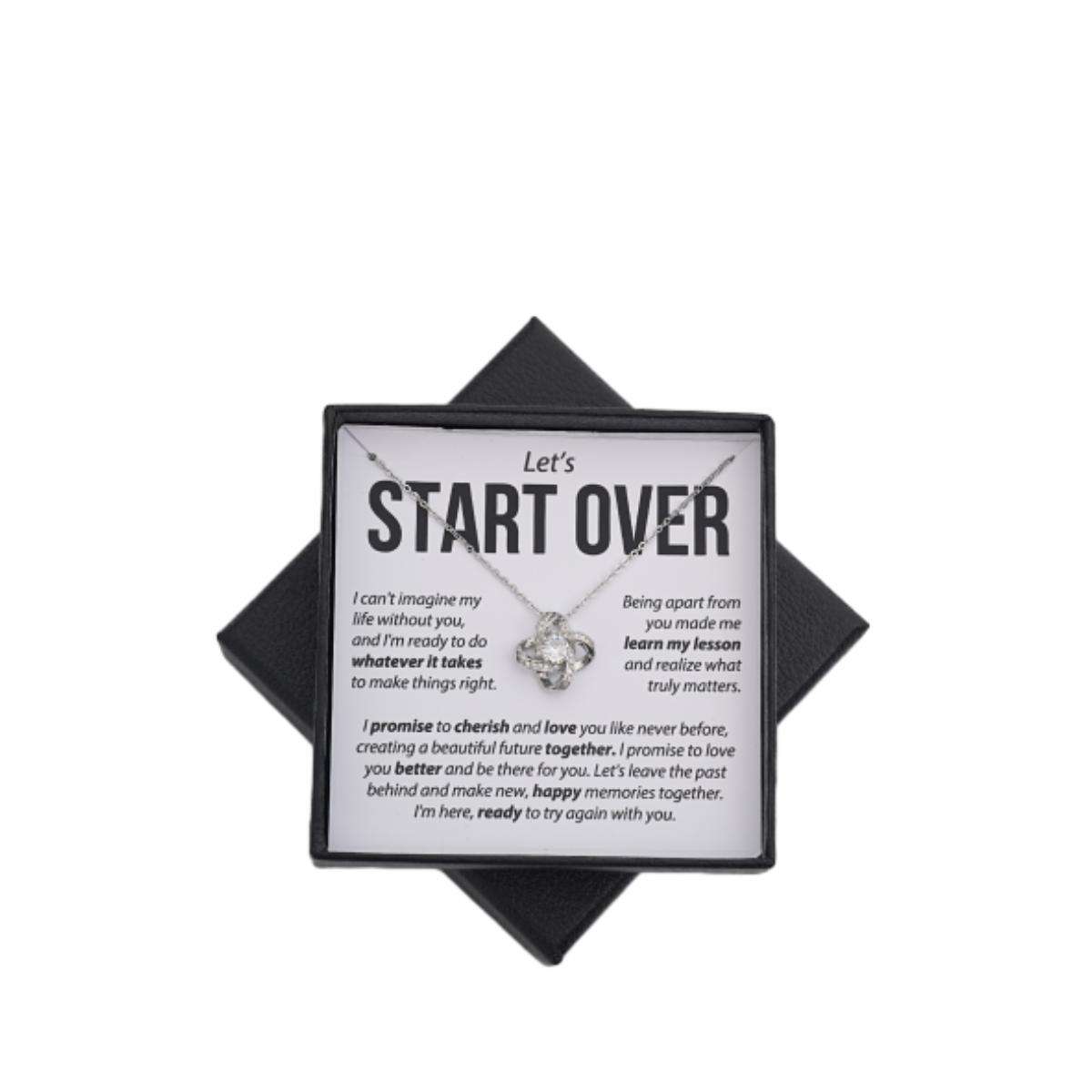 Card + Necklace Black box