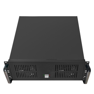 Đen 1.0mm SGCC 19 inch <span class=keywords><strong>4U</strong></span> <span class=keywords><strong>Rackmount</strong></span> trường hợp máy chủ <span class=keywords><strong>4U</strong></span> khung máy chủ với 12cm Fan ATX Yếu tố hình thức máy chủ trường hợp - Product Image 6