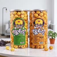 Fournisseurs d'usine de popcorn semi-moelleux, sucré, cuit, sain, aromatisé aux céréales de maïs, exotique et sans graisses trans, en bouteille, pour marque privée