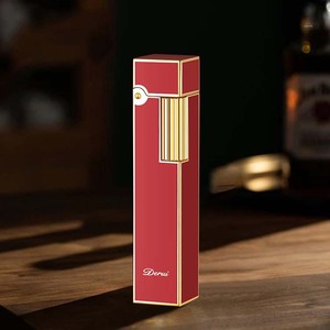 2025 Retro dầu nhẹ hơn phiên bản hẹp bên ròng rọc Mài bánh xe dầu hỏa nhẹ hơn Bao bì hộp quà tặng cao cấp - Product Image 5