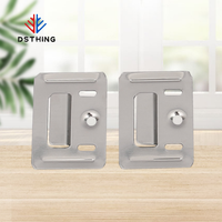 AISEN DSTHING panneau mural intérieur en Pvc, panneaux muraux, boucles, revêtement mural, accessoires d'installation, Clips en acier inoxydable pour panneau mural Wpc