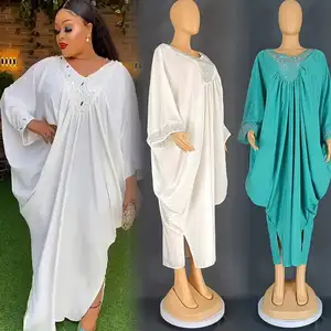 Weibliche afrikanische plus Größe Blumen gedruckt Chiffon Kleider Frauen elegante Dame Afrika Abend party Kleider lange Maxi Robe