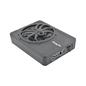 Subwoofer para Auto MusicFire Spider de 10 Pulgadas Ultra Delgado con Luces LED, Sistema de Audio Activo de Alta Potencia - Product Image 3