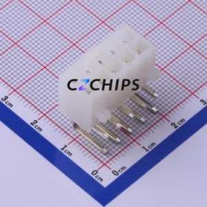 C4255WR-F-2X05P Wire-to-Board Pin Header Bent Lead Through Hole,P=4.2mm Connector 2x5P 4.2mm Right Angle Insert 10P - Product Image 1