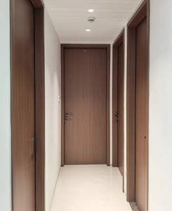 <span class=keywords><strong>Porte</strong></span> intérieure en bois massif plaqué, design français, peinte, pour chambre, hôpital et salle <span class=keywords><strong>de</strong></span> bain, isolation phonique - Product Image 2