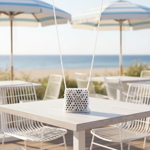 Bolso de Mujer Hecho a Mano en Zambia, Marca MNAK, con Cierre de Cordones, Estilo Nacional - Product Image 1