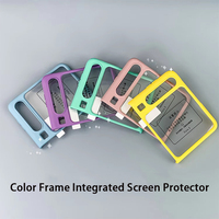 Coque pour téléphone Huawei Pura X, charnière magnétique, sensation de peau, édition collector colorée, protection d'écran intégrée