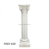 Colonne romaine artificielle moderne, clôture de jardin, pilier en pierre, décoration de sculpture pour mariage en plein air, cour, balcon